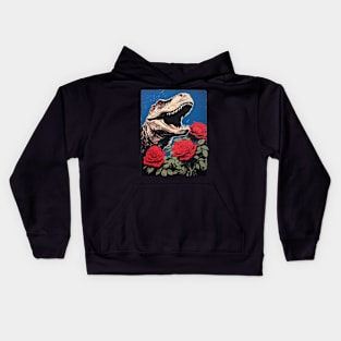 Another Romantic Dino Kids Hoodie